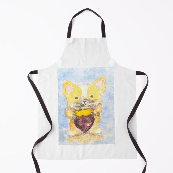 Item preview, Messy Eater: Sweet Potato Corgi designed and sold by koodoodles.