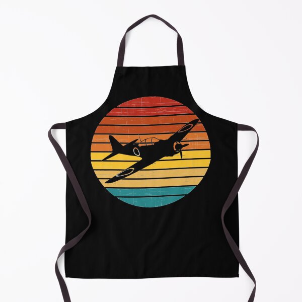 Item preview, Vintage Fighter Plane Sunset Retro Tee designed and sold by Emberglowo.