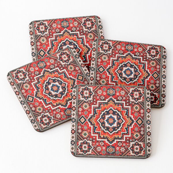 Item preview, Afghan Rug Print, Vintage Persian Carpet Art, Traditional Tribal Pattern, Oriental Rug Design, Boho Home  designed and sold by PIKASSO2026.
