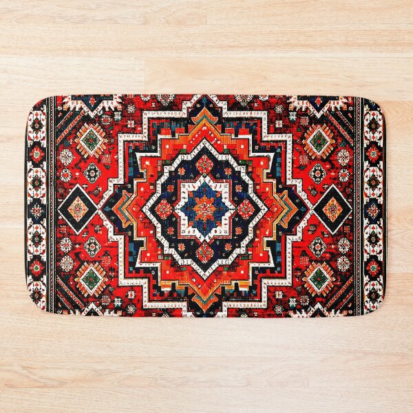 Item preview, Afghan Rug Print, Vintage Persian Carpet Art, Traditional Tribal Pattern, Oriental Rug Design, Boho Home  designed and sold by PIKASSO2026.