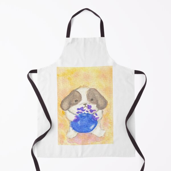Item preview, Messy Eater: Blueberry Shih Tzu designed and sold by koodoodles.