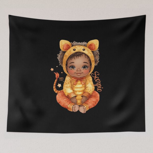 Item preview, Baby Scorpio Zodiac – Cute Astrology Baby, Scorpio Sign Gift designed and sold by Silaris Designs.