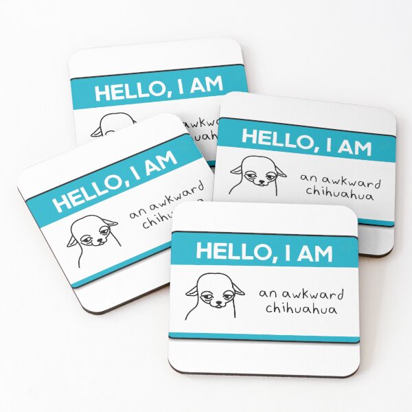 Item preview, Hello, I am an awkward chihuahua designed and sold by TrashFromAsh.