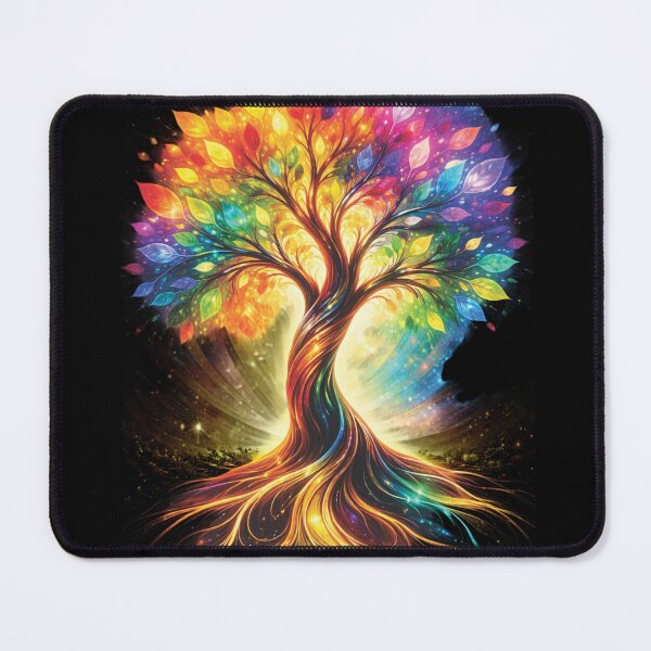 Item preview, Vivid Art Tree of Life – Colorful Spiritual Nature Design designed and sold by ArtGMerch.