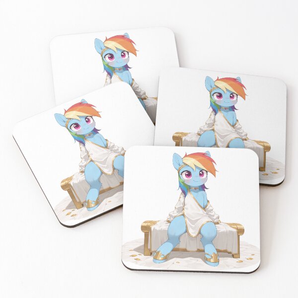 Item preview, Greek Goddess Rainbow Dash Alternate 2 designed and sold by CeluniaMoon's Art - Cute Furry, Anime, and More! .