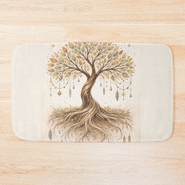 Item preview, Boho Tree of Life – Life Peace Contentment Spiritual Art designed and sold by ArtGMerch.