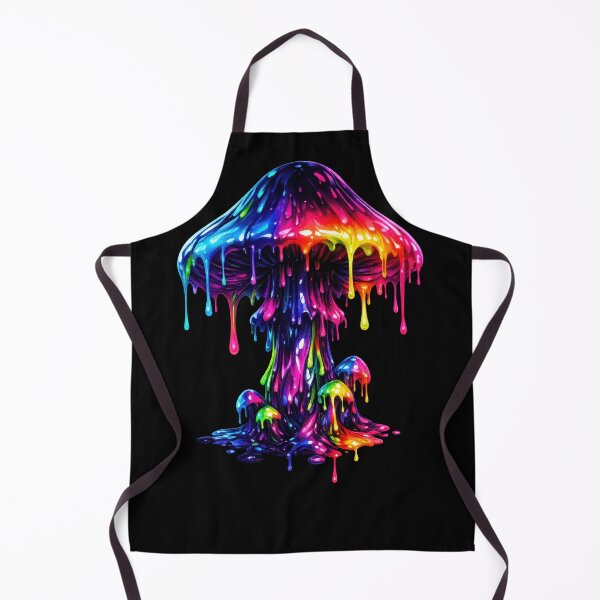 Artikelvorschau, Trippy Dripping Mushroom – Flüssiger psychedelischer Fluss entworfen und verkauft von SHHCreations.