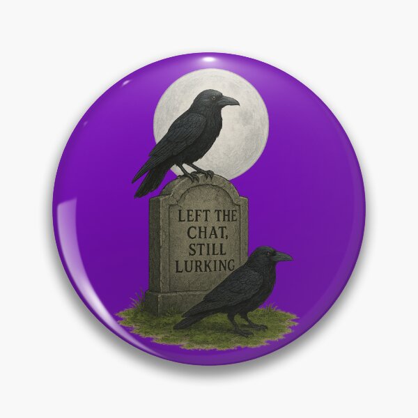 Item preview, Left the Chat Grave designed and sold by PurrfectWhisper.