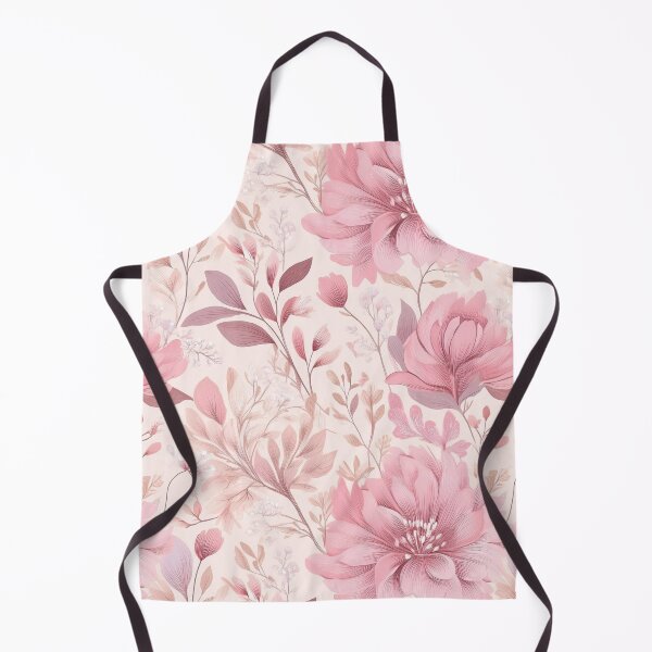 Item preview, Dusty pastel pink leafy botanicals watercolor leaves painting spring theme shades of pink designed and sold by navitalidesign.