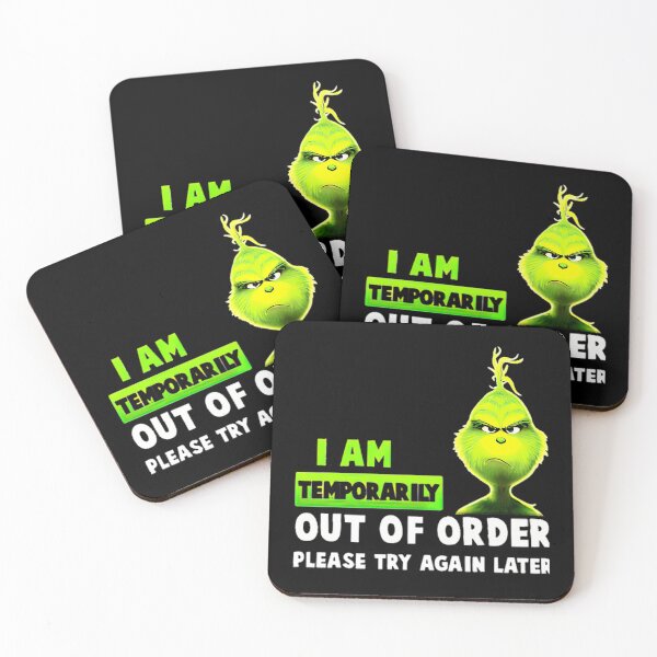 Item preview, Grinchs Out of Order Funny Christmas Meme – I Am Temporarilys Out of Order designed and sold by SATURDAYSRELICS.