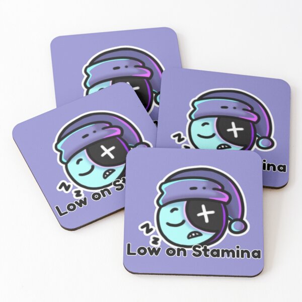 Item preview, Dandy's World Sticker: "Low on Stamina" designed and sold by SNAPPJAWZ.