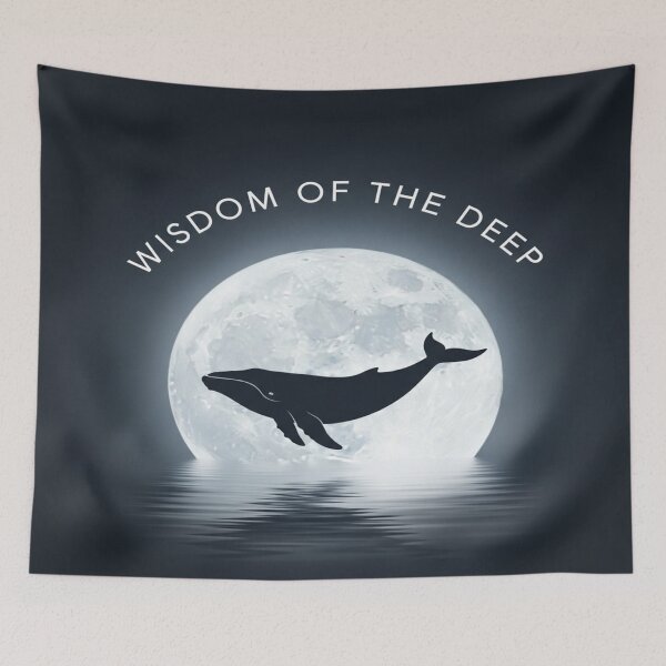 Item preview, Wisdom of the Deep – Whale Moon Design designed and sold by Cristhian Almanza.