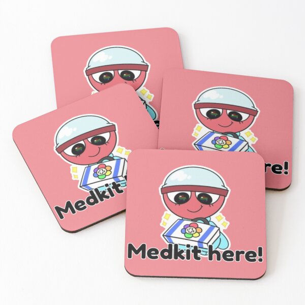 Item preview, Dandy's World Sticker: "Medkit here!" designed and sold by SNAPPJAWZ.