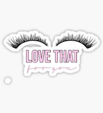 love that for you james charles Sticker