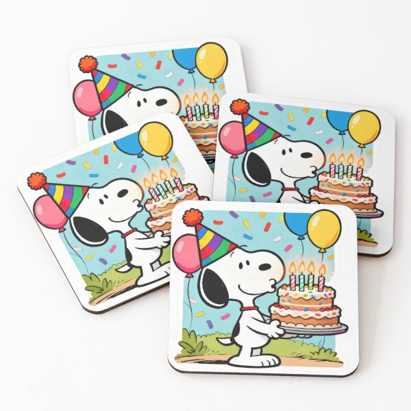 Item preview, Snoopy Birthday Celebration Cute Art designed and sold by Innova_Creations.