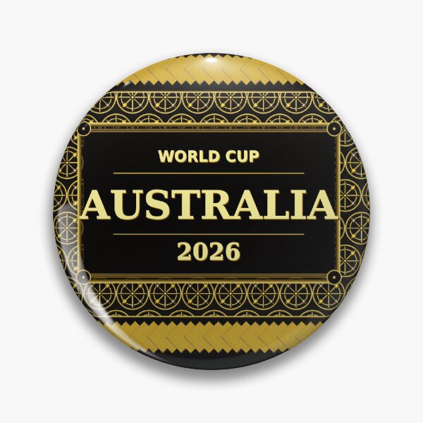 Item preview, Australia Football Fan 2026 Black Gold Luxury Wrap — Socceroos Soccer Fan designed and sold by BrickByDream.