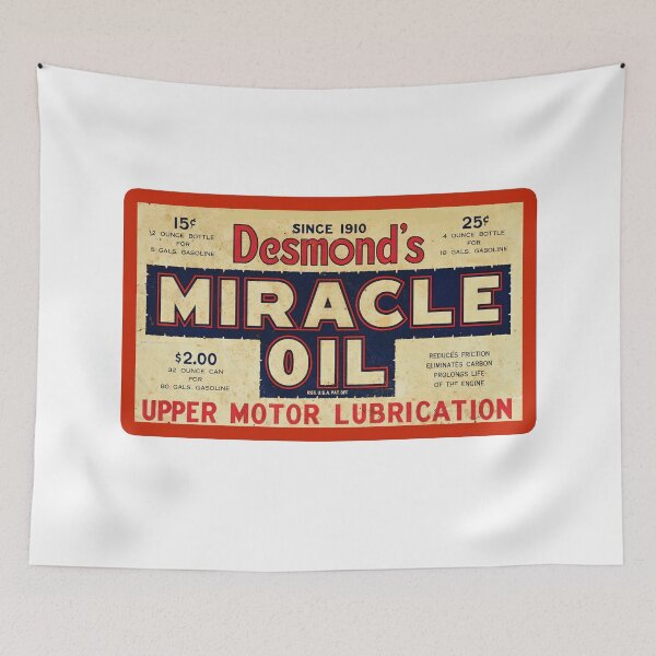 Item preview, Vintage Desmonds Miracle Oil designed and sold by QuayTradingCo.