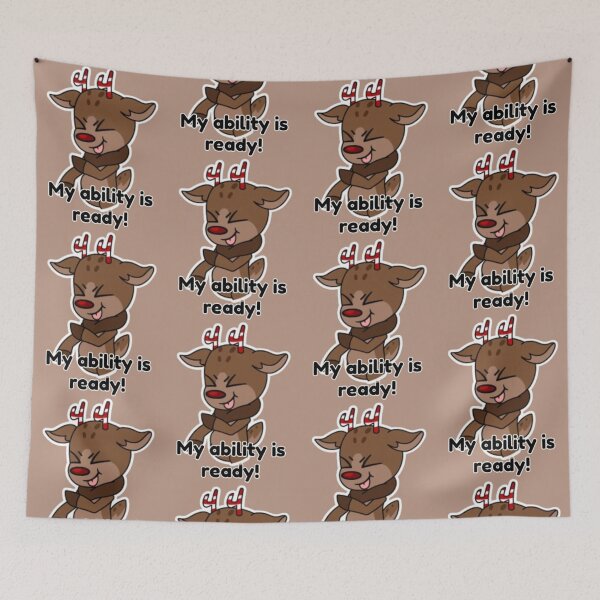 Item preview, Dandy's World Sticker: "My ability is ready!" designed and sold by SNAPPJAWZ.