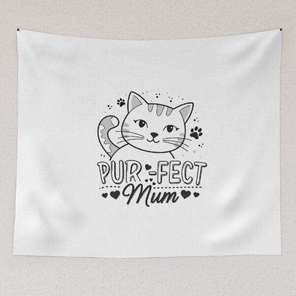 Item preview, Purrfect Mum Cat Lover Gift Idea designed and sold by chattsuede.
