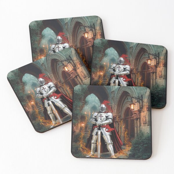 Item preview, Fire by Night the Gatekeeper designed and sold by Tripp Art Studio.
