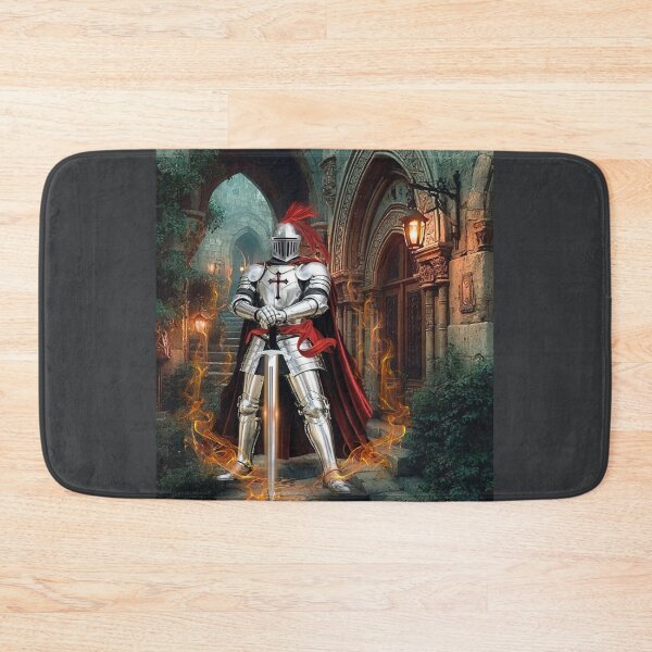 Item preview, Fire by Night the Gatekeeper designed and sold by Tripp Art Studio.
