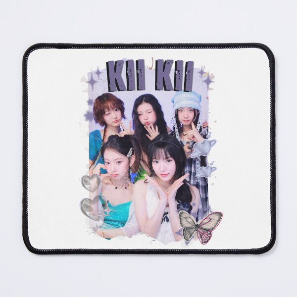 Item preview, KiiiKii Kpop Girl group Scrapbook Collage Cozy Y2K Vintage Design designed and sold by HELL0WBELLO.