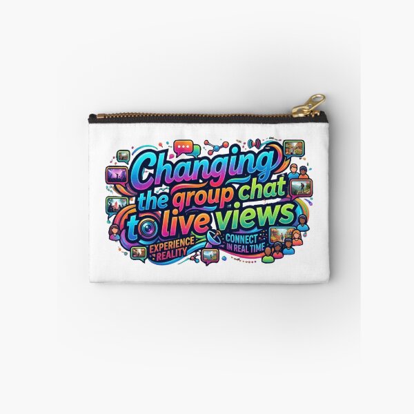 Item preview, Modern Infographic Design: "Changing the group chat to live views" designed and sold by VibranPalette.