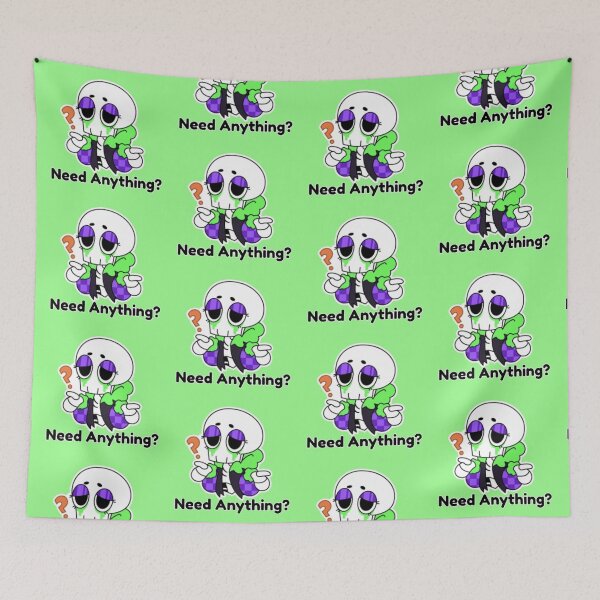 Item preview, Dandy's World Sticker: "Need Anything?" designed and sold by SNAPPJAWZ.