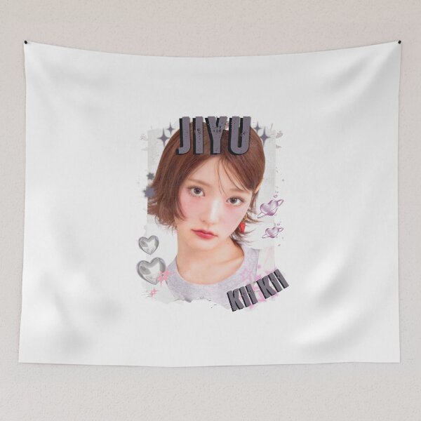 Item preview, KiiiKii Jiyu Kpop Girl group Scrapbook Collage Cozy Y2K Vintage Design designed and sold by HELL0WBELLO.