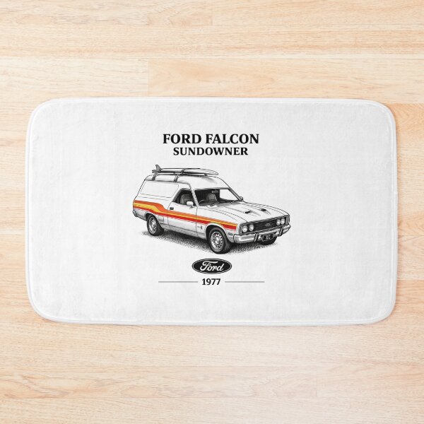 Item preview, Iconic Aussie Cars: Ford Falcon Panel Van 1977 designed and sold by Fallen Feather Designs.
