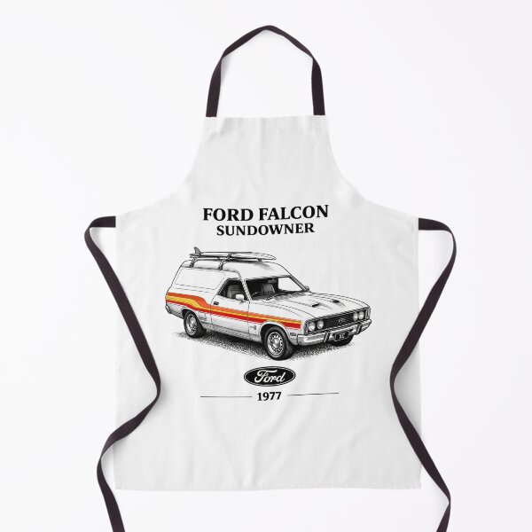 Item preview, Iconic Aussie Cars: Ford Falcon Panel Van 1977 designed and sold by Fallen Feather Designs.