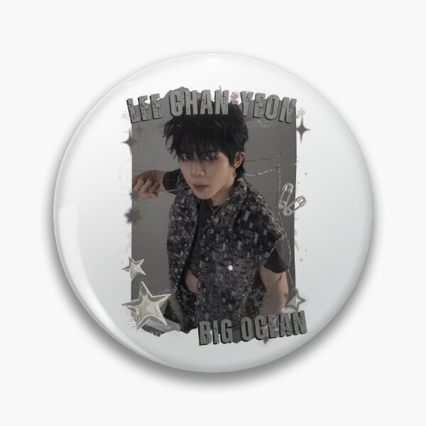 Item preview, Big Ocean Lee Chan-yeon Kpop Group Retro Collage Design designed and sold by HELL0WBELLO.