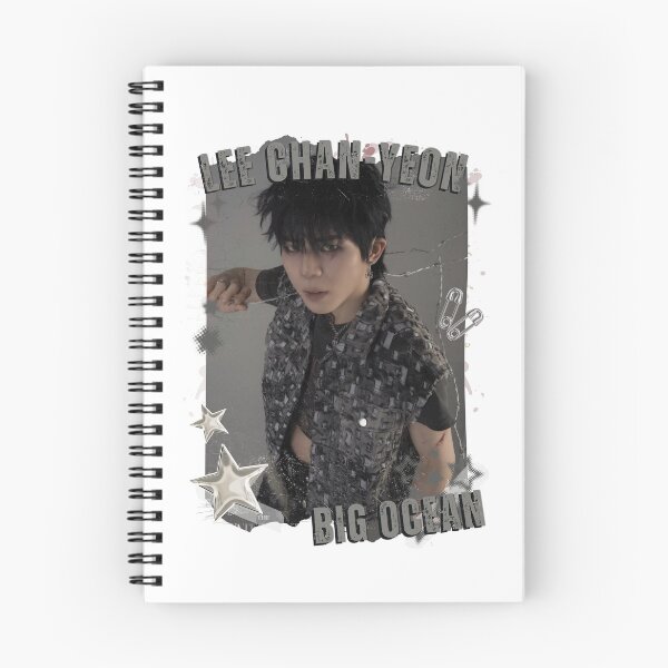 Item preview, Big Ocean Lee Chan-yeon Kpop Group Retro Collage Design designed and sold by HELL0WBELLO.