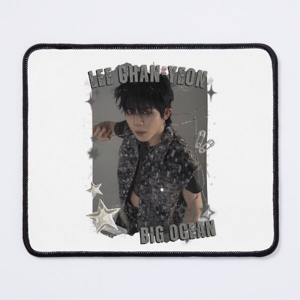 Item preview, Big Ocean Lee Chan-yeon Kpop Group Retro Collage Design designed and sold by HELL0WBELLO.