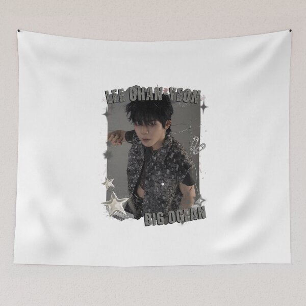 Item preview, Big Ocean Lee Chan-yeon Kpop Group Retro Collage Design designed and sold by HELL0WBELLO.