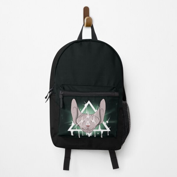 Item preview, Sphynx Cat Horror All Seeing Illuminati Occult designed and sold by asep08.