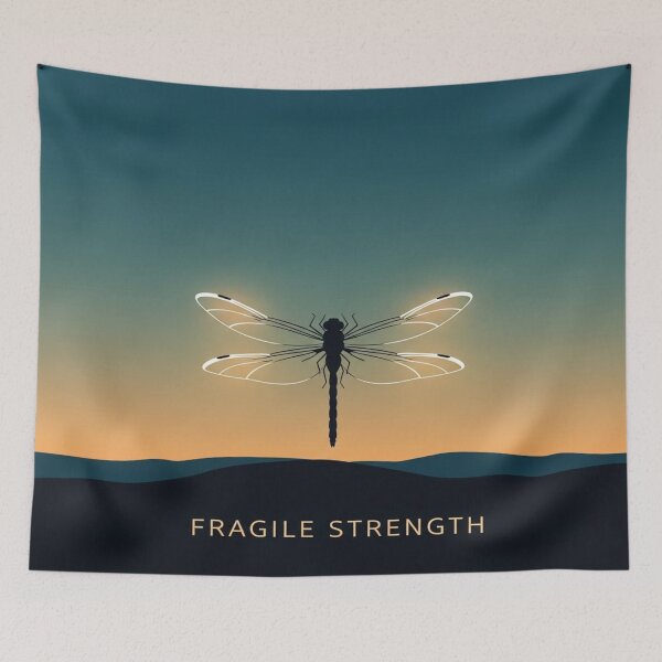 Item preview, Fragile Strength – Dragonfly Design designed and sold by Cristhian Almanza.