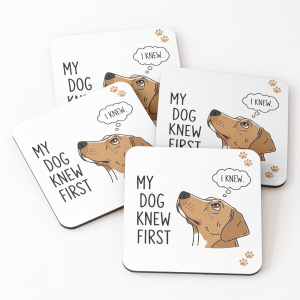 Item preview, My Dog Knew First – National Pet Day Tribute designed and sold by FlamaC.