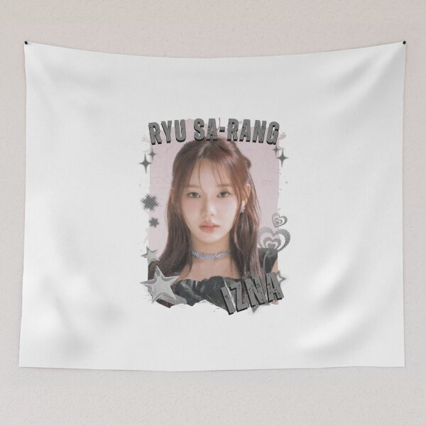 Item preview, Iznaa Ryu Sa-rang Kpop Girl Group Scrapbook Collage Cozy Y2K Vintage Design designed and sold by HELL0WBELLO.