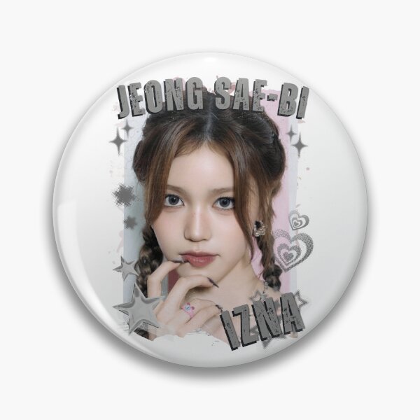 Item preview, Iznaa Jeong Sae-bi Kpop Girl Group Scrapbook Collage Cozy Y2K Vintage Design designed and sold by HELL0WBELLO.