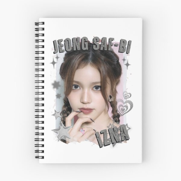 Item preview, Iznaa Jeong Sae-bi Kpop Girl Group Scrapbook Collage Cozy Y2K Vintage Design designed and sold by HELL0WBELLO.