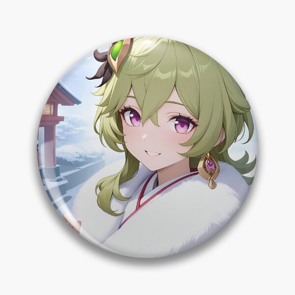 Item preview, Collei Genshin Impact White Kimono Shrine Grace designed and sold by TanglenRabbit.