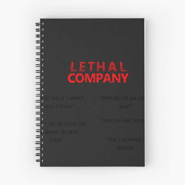 Item preview,  Lethal Company Quotes designed and sold by asep08.