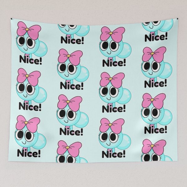 Item preview, Dandy's World Sticker: "Nice!" designed and sold by SNAPPJAWZ.