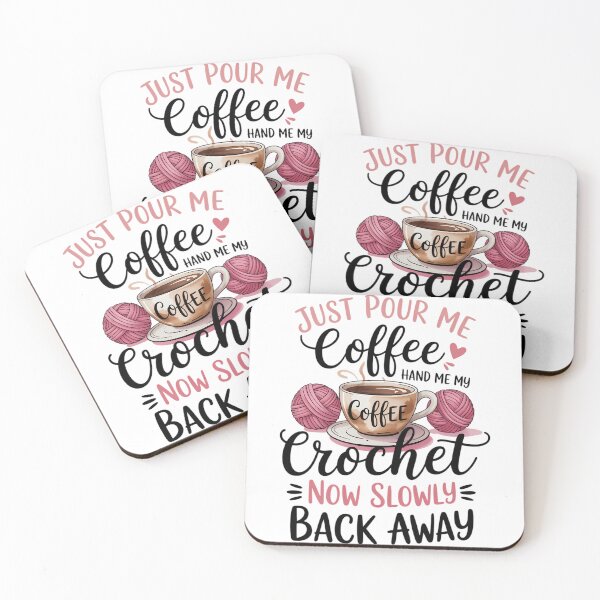Item preview, Crochet & Coffee Lover designed and sold by TyraYoung.