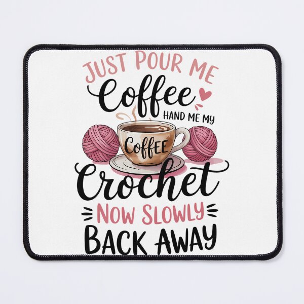 Item preview, Crochet & Coffee Lover designed and sold by TyraYoung.