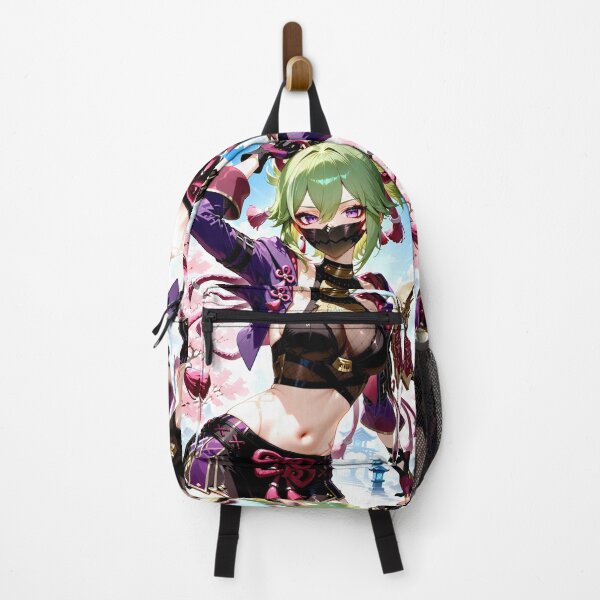 Item preview, Kuki Shinobu Genshin Impact Sakura Warrior Spring Pose designed and sold by TanglenRabbit.