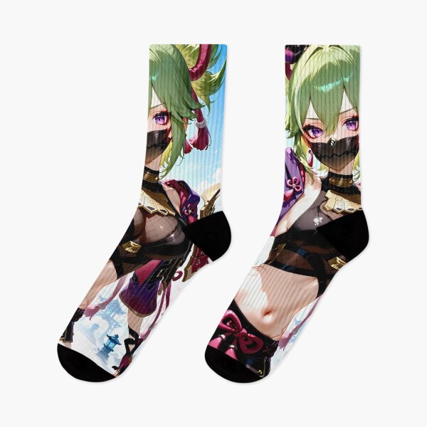 Item preview, Kuki Shinobu Genshin Impact Sakura Warrior Spring Pose designed and sold by TanglenRabbit.