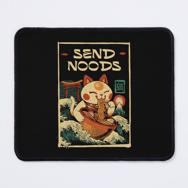 Item preview, Send Noods Neko Ramen Cat by Tobe Fonseca designed and sold by Tobe Fonseca®.