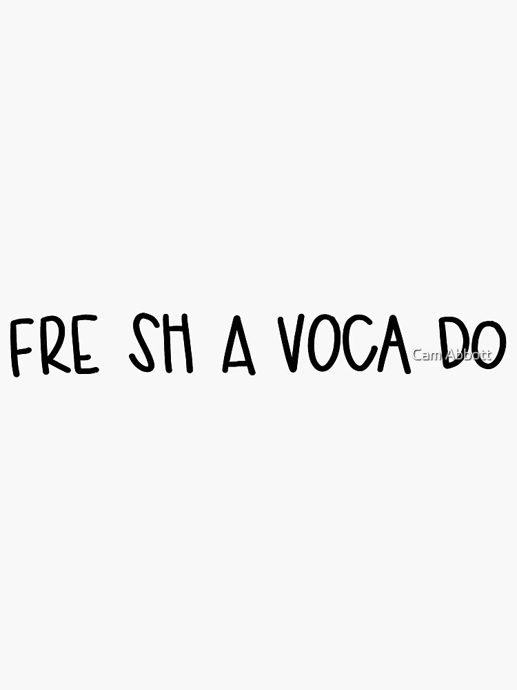 Fre sh avaca do by CamilleAbbott